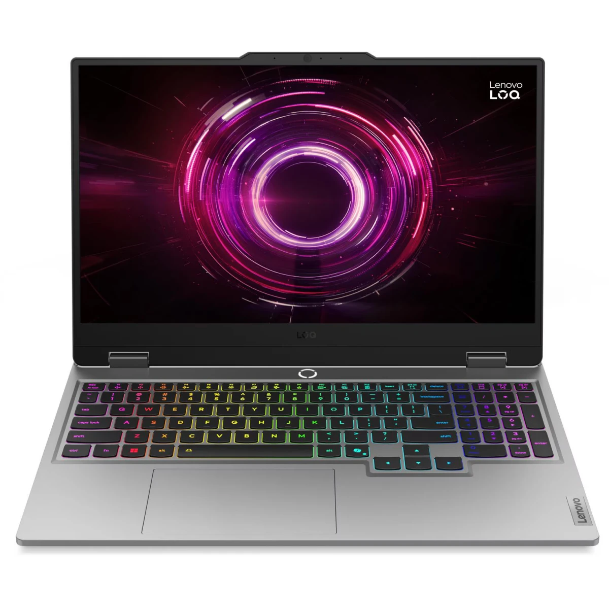 Ноутбук Lenovo LOQ 15AHP10 (83JG000VRK) 15.6" Full HD 1920x1080/AMD Ryzen 5 220/16 Gb/512 Gb SSD/nVidia GeForce RTX 5050 8GB/No OS/серый/2.4 кг