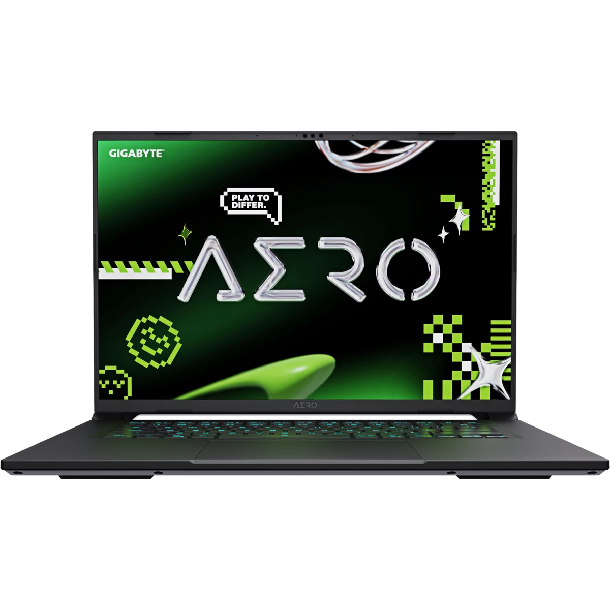 Ноутбук Gigabyte Aero X16 1WH (1WH93KZC94DD) Ryzen AI 7 350 16Gb SSD1Tb NVIDIA GeForce RTX 5070 8Gb 16" IPS QHD+ (2560x1600) без ОС silver WiFi BT Cam