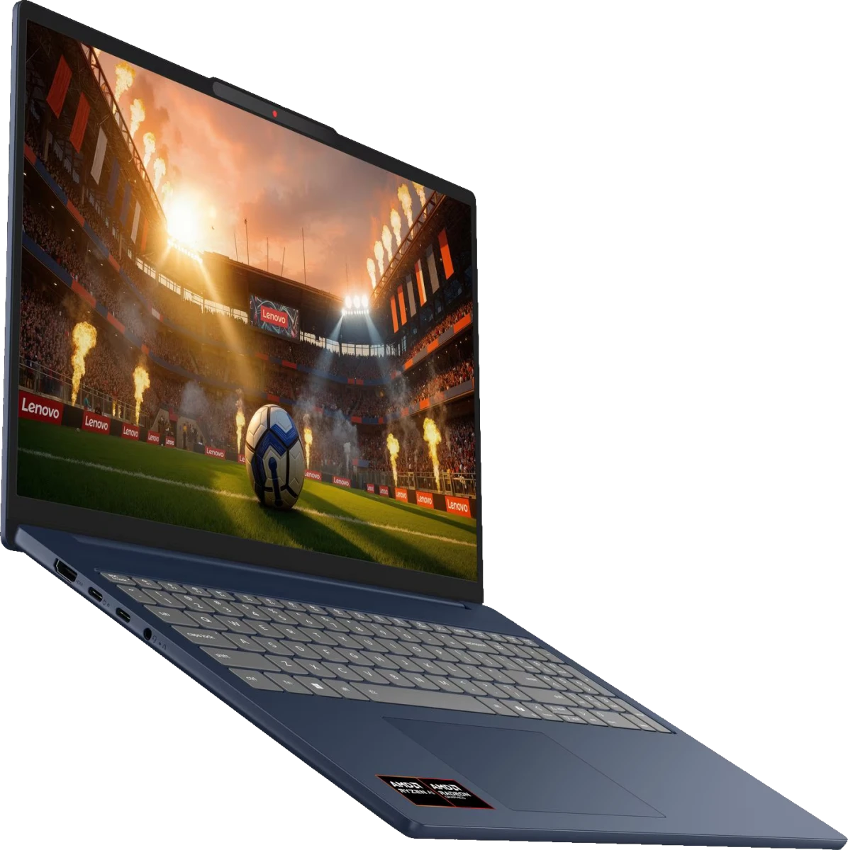 Ноутбук Lenovo IdeaPad Slim 5 16AGP11 (83S2000MRK) 16"(1920x1200 OLED)/AMD Ryzen AI 7 445(4Ghz)/32768Mb/1024PCISSDGb/noDVD/Int:AMD Radeon 840M/Cam/BT