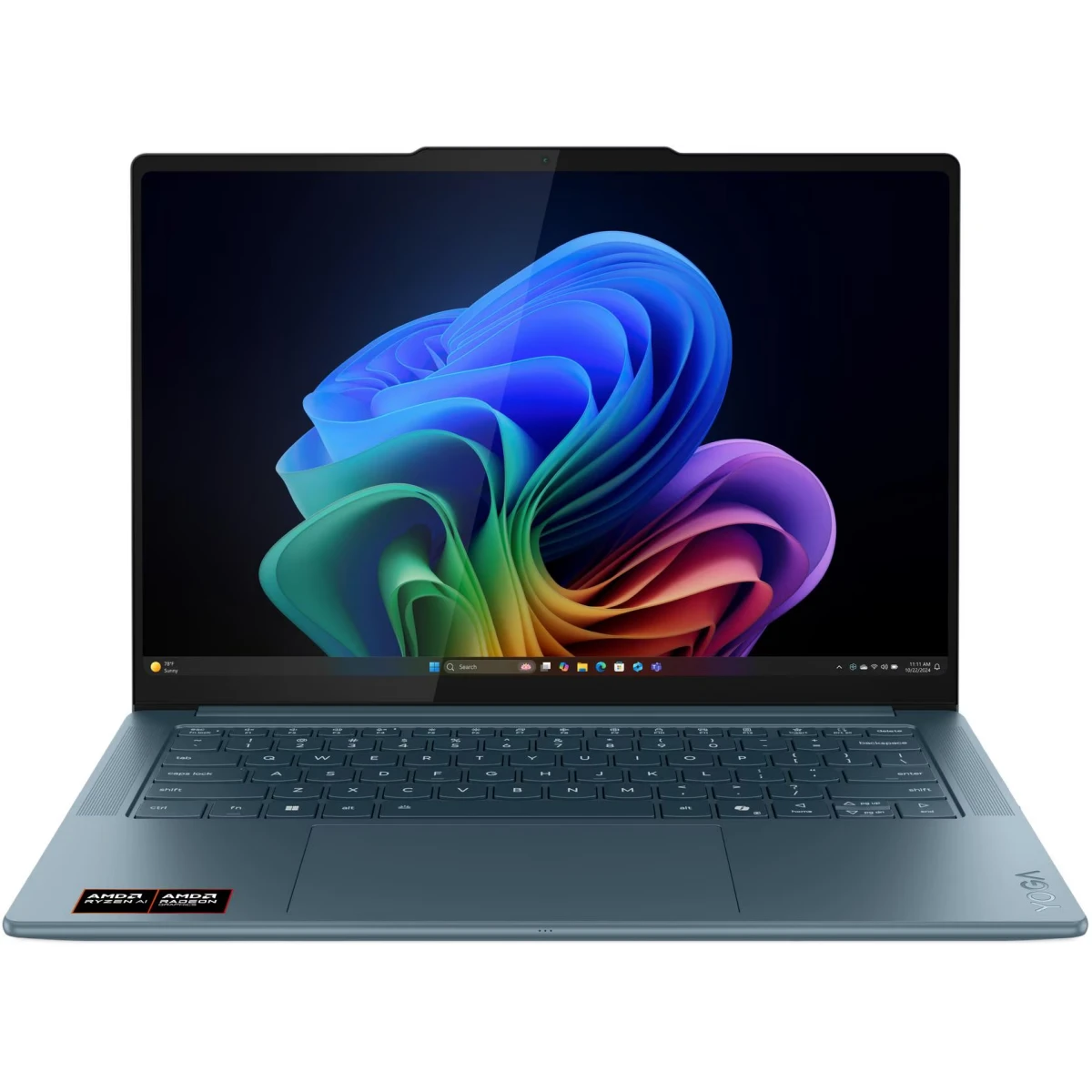 Ноутбук Lenovo Yoga Pro 7 14AKP10 (83KG0013RK-DOS) 14.5" 3K OLED 500N 90Hz/R AI 7 350/32Gb/1Tb SSD/AMD Radeon 860M/DOS/Tidal Teal
