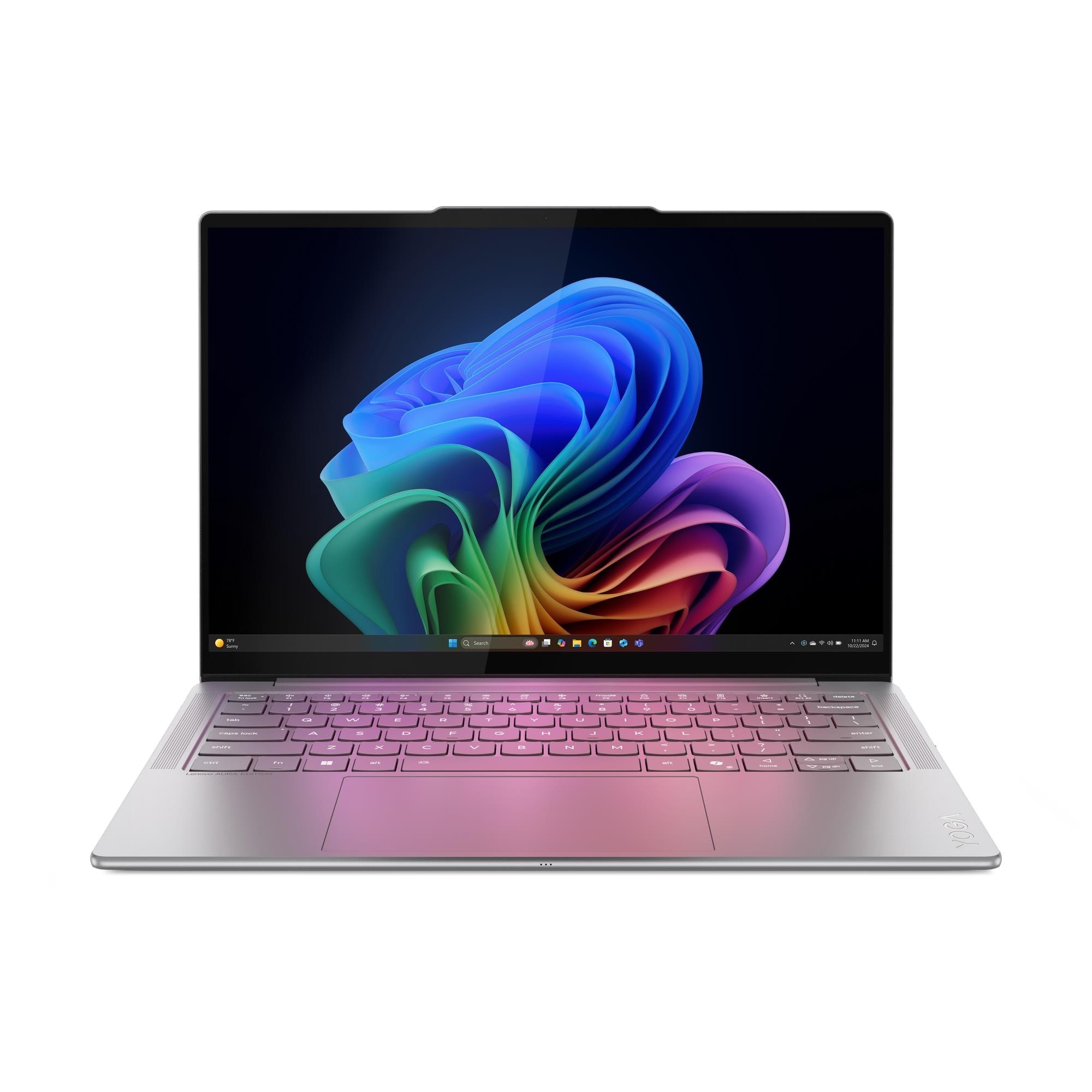 Ноутбук Lenovo Yoga Slim7 14ILL10 (83JX000GRK) 14", OLED, Intel Core Ultra 5 226V 2.1ГГц, 8 ядер, 16ГБ LPDDR5x, 1ТБ SSD, Intel Arc 130V, W11H, серый