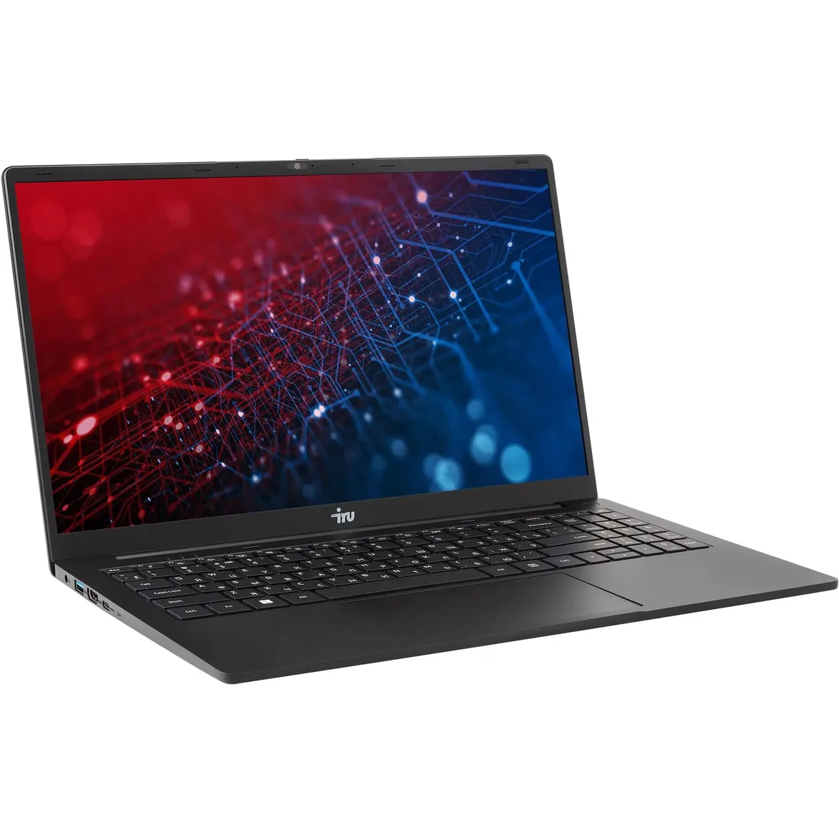 Ноутбук IRU Strato 15ALID4-2168047 Core i7 13700H 16Gb SSD512Gb Intel UHD Graphics 15.6" IPS FHD (1920x1080) без ОС black WiFi BT Cam 6000mAh
