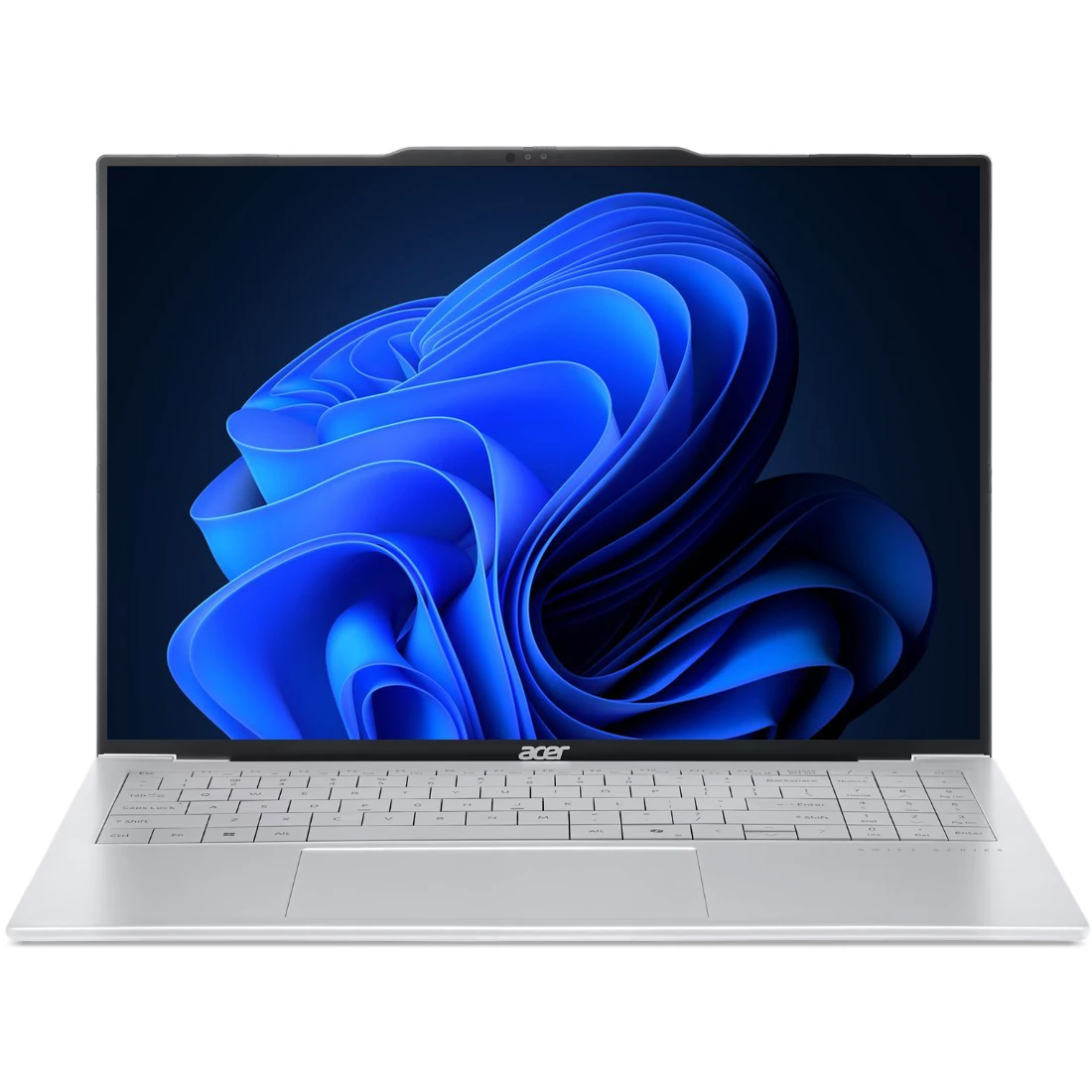 Ноутбук Acer Swift Air 16 SFA16-61M-R0MH (NX.DJACD.001) AMD Ryzen AI 5 330/16Gb/SSD512Gb/16"/OLED/WUXGA/1920x1200/60Hz/NoOS/Silver/1.1kg
