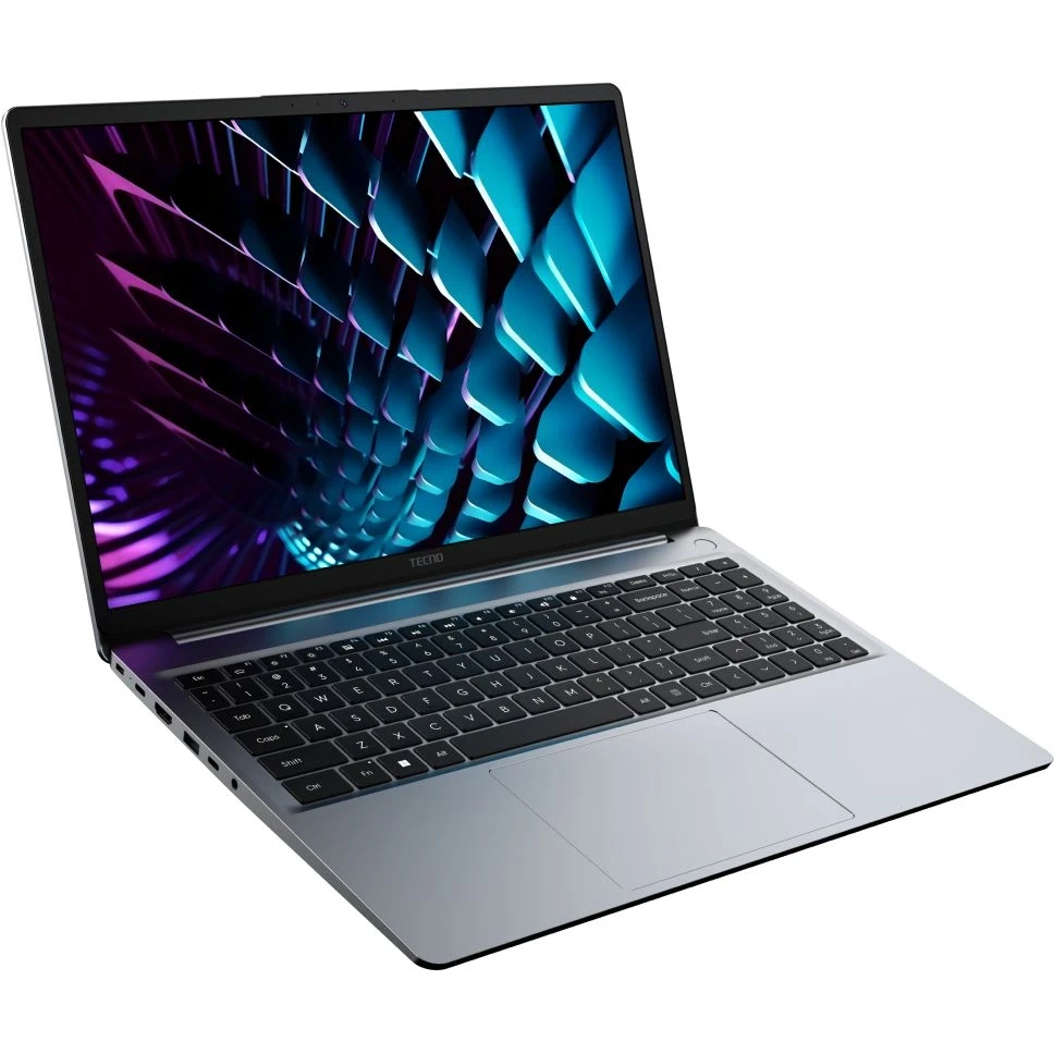 Ноутбук Tecno MegaBook K16SDA (71005000523-Win11H) Ryzen 5 7430U 8Gb SSD512Gb AMD Radeon Graphics 16" IPS WUXGA (1920x1200) grey WiFi BT Cam 6060mAh
