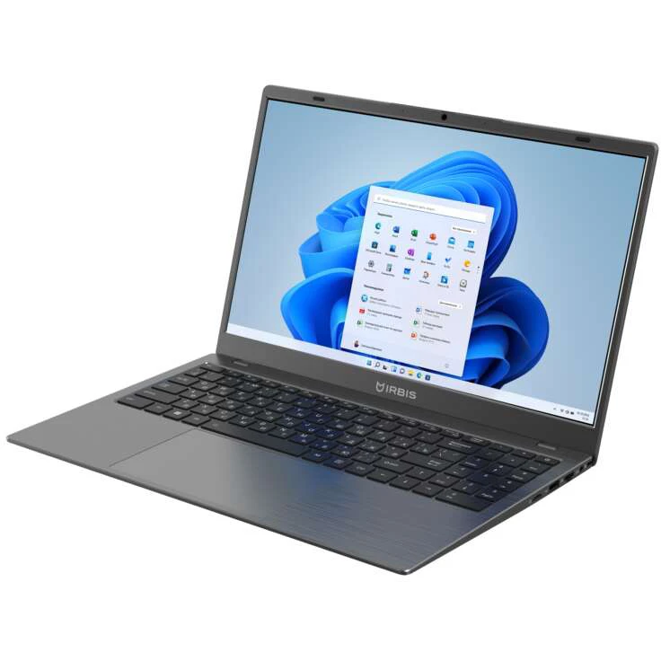 Ноутбук IRBIS GroovyBook 15 (15NBP3001) Core I5-13600H, 16GB LPDDR5 +512Gb NVME SSD,15,6"LCD 1920*1080 IPS, Intel AX101 WIFI, Front camera 2MP, TPM2.0