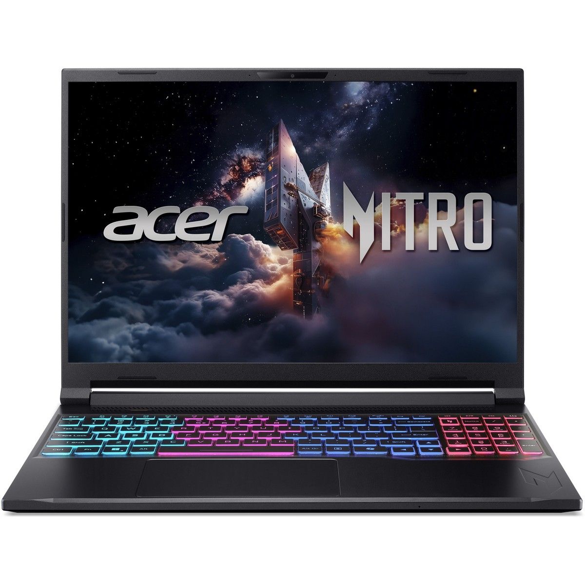 Ноутбук Acer Nitro V 16S ANV16S-71-75R0 (NH.U28CD.003) Intel Core 7 240H/32Gb/SSD1Tb/RTX5060 8Gb/16"/IPS/WQXGA/2560x1600/180Hz/NoOS/Black