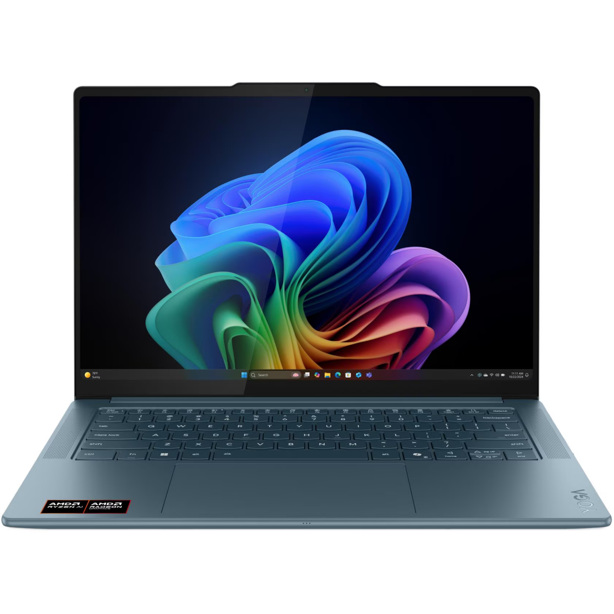 Ноутбук Lenovo Yoga Pro 7 14ASP10 (83LX000RRK-DOS) 14,5" 3K OLED 500N 90Hz/R AI 9 365/ 32Gb/1Tb SSD/Radeon 880M/DOS/Tidal Teal
