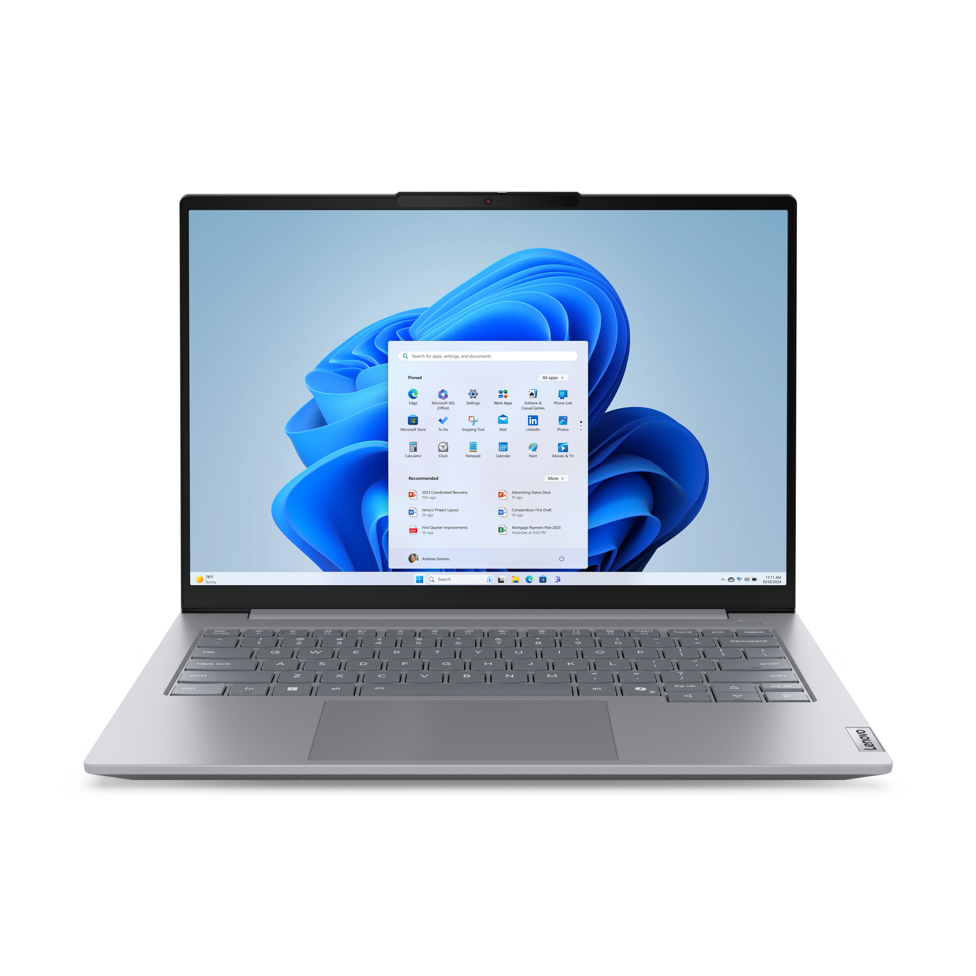 Ноутбук LENOVO ThinkBook 14 G8 IRL (21SG0034GQ) 14" IPS WUXGA Core 7 240H/32Gb/1Tb SSD/VGA int/FP/noOS/grey