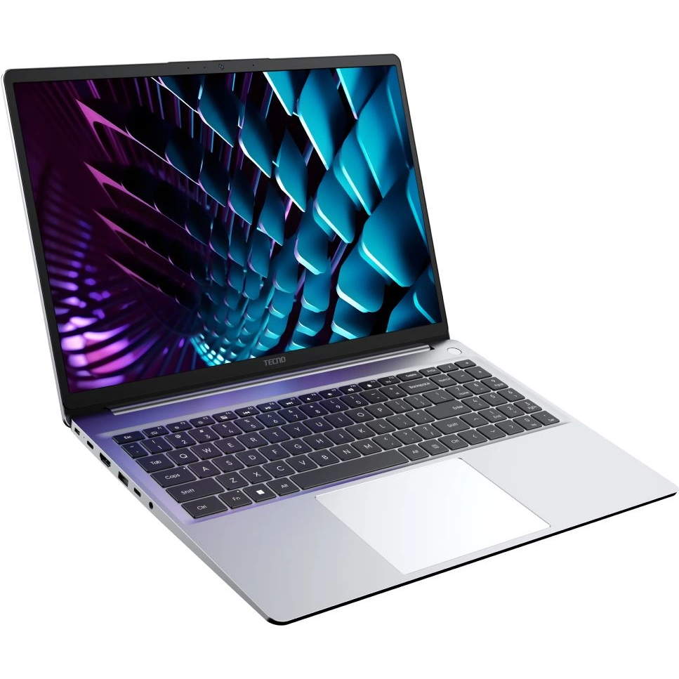 Ноутбук Tecno MegaBook K16SDA (71005000263) Ryzen 5 7430U 16Gb SSD512Gb AMD Radeon Graphics 16" IPS WUXGA (1920x1200) Windows 11 Home grey WiFi
