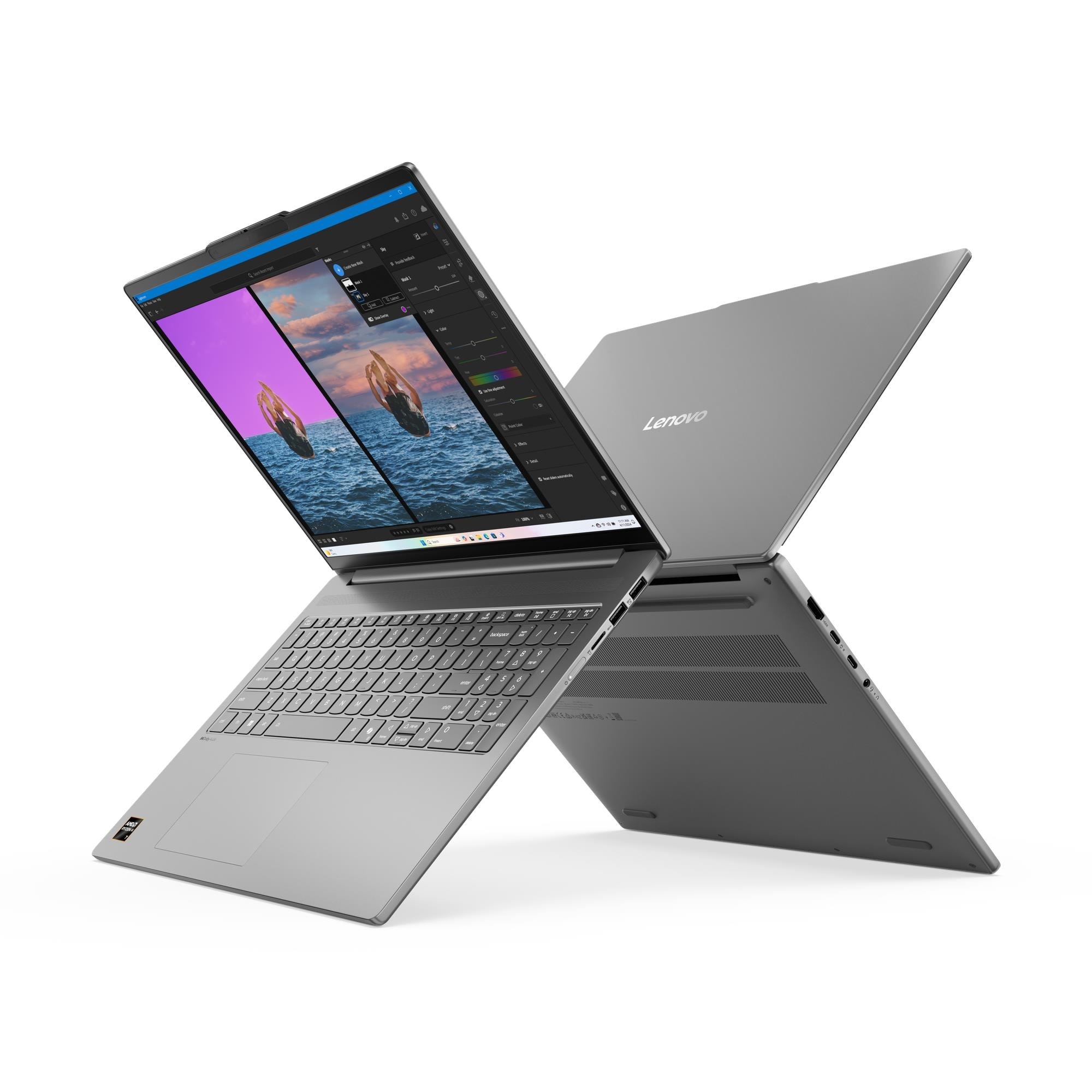 Ноутбук Lenovo IdeaPad Pro 5 16AKP10 (83JN000XUS-Win11) Ryzen AI 5 340 16Gb SSD 512Gb NVIDIA RTX 5050 8Gb16 2.8K OLED Cam 84Вт*ч(ENG) KBD RUENG Серый