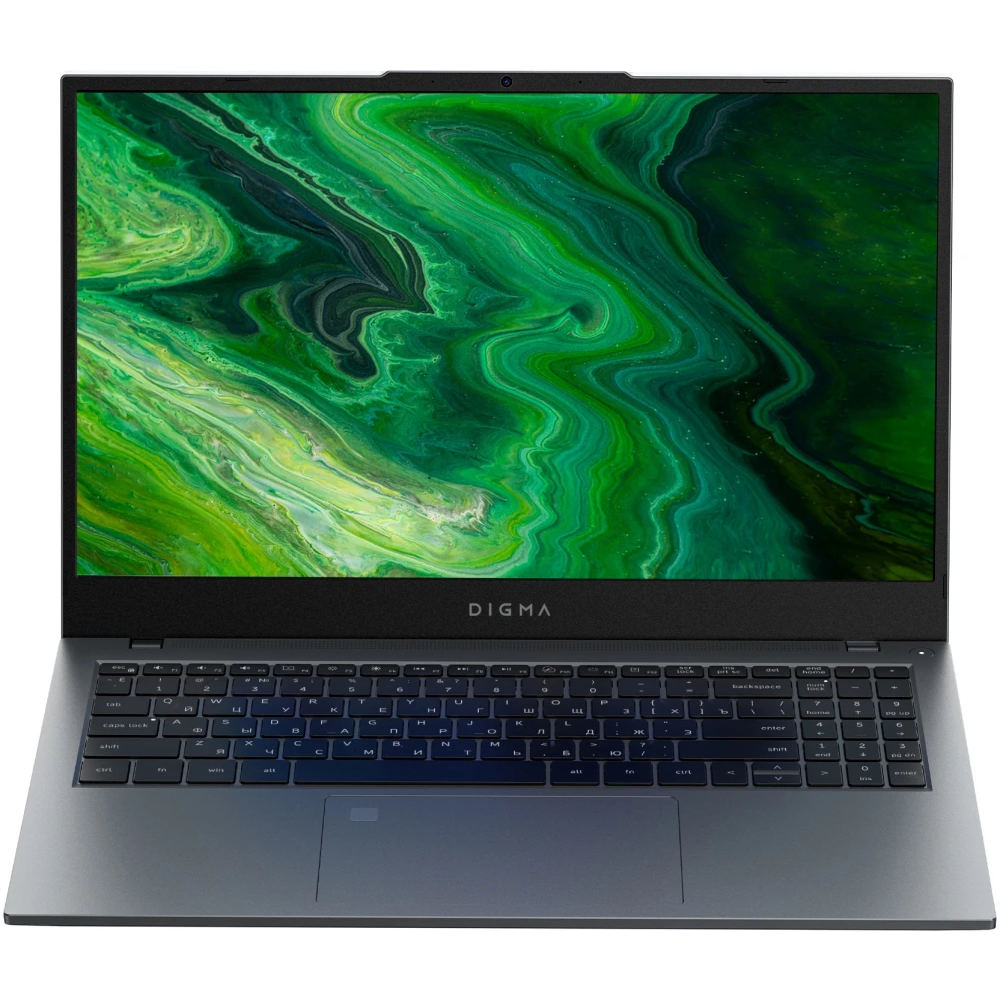 Ноутбук Digma Pro Fortis M (DN15P3-ACXW01) Core i3 1215U 16Gb SSD256Gb Intel UHD Graphics 15.6" IPS FHD (1920x1080) Windows 11 Pro grey WiFi BT Cam