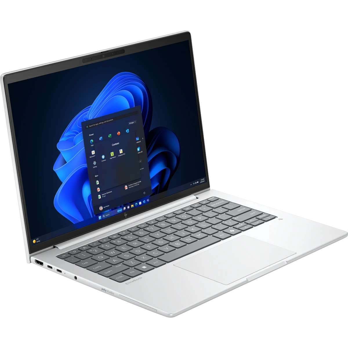 Ноутбук HP EliteBook 8 G1i Core (AP6J3AV) Ultra 5 225U 32Gb SSD512Gb Intel Graphics 14" WUXGA (1920x1200) без ОС silver WiFi BT Cam