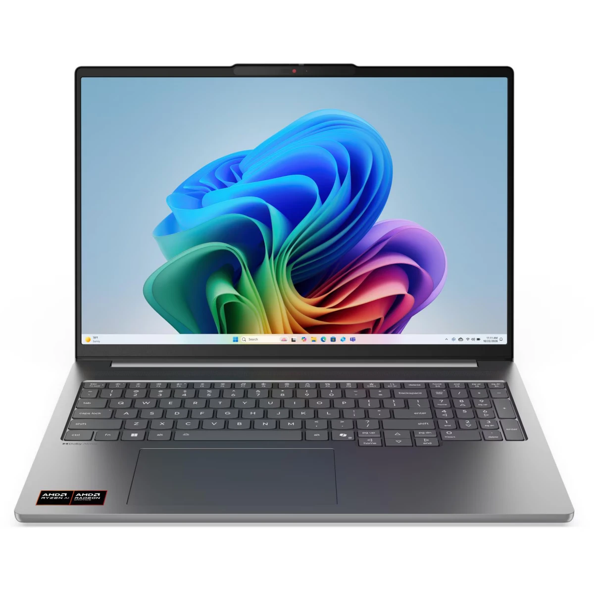 Ноутбук Lenovo IdeaPad Pro 5 16AGP11 (83SJ0004RK) 16"(2880x1800 OLED)/AMD Ryzen AI 7 (Ghz)/24576Mb/1024PCISSDGb/noDVD/Int:AMD Radeon 860M/Cam/BT/WiFi