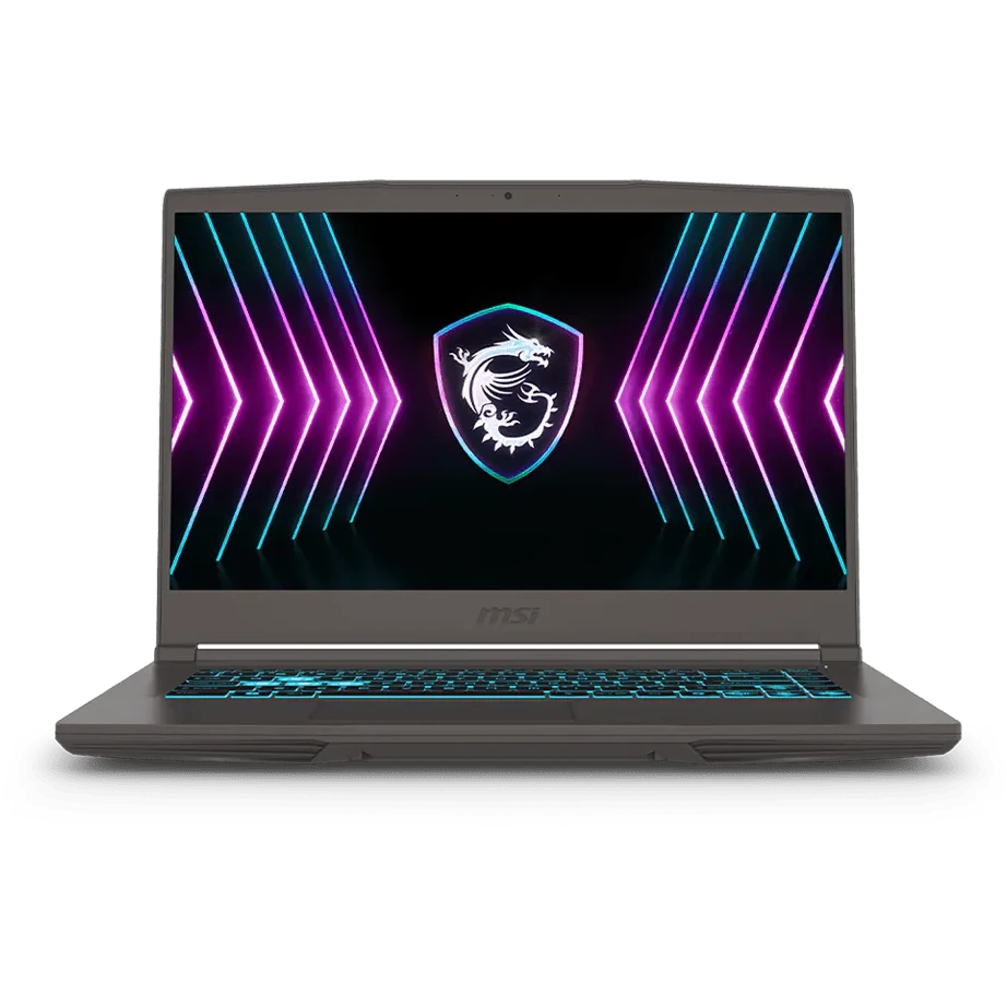 Ноутбук MSI Thin 15 B2RVE-3450XRU (9S7-16R831-3450-Free DOS) Core 5 210H 16Gb SSD 512Gb NVIDIA RTX 4050 6Gb 15,6 FHD IPS Cam 52.4Вт*ч Free DOS Серый