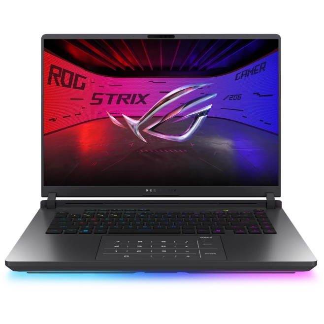 Ноутбук Asus Rog Strix G16 G615JMR-TS414 (90NR0LB1-M00KA0) i7 14650HX 16Gb SSD512Gb GF RTX 5060 8Gb 16" IPS WQXGA (2560x1600) без ОС grey WiFi BT Cam