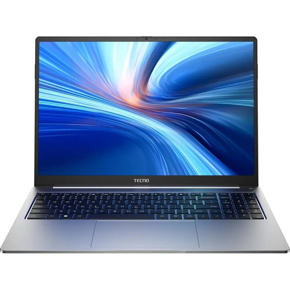 Ноутбук Tecno MegaBook T16RA (71005000729-Win11H) Core i5 13420H 16Gb SSD1Tb Intel UHD Graphics 16" IPS FHD+ (1920x1200) 64 grey WiFi BT Cam 6510mAh