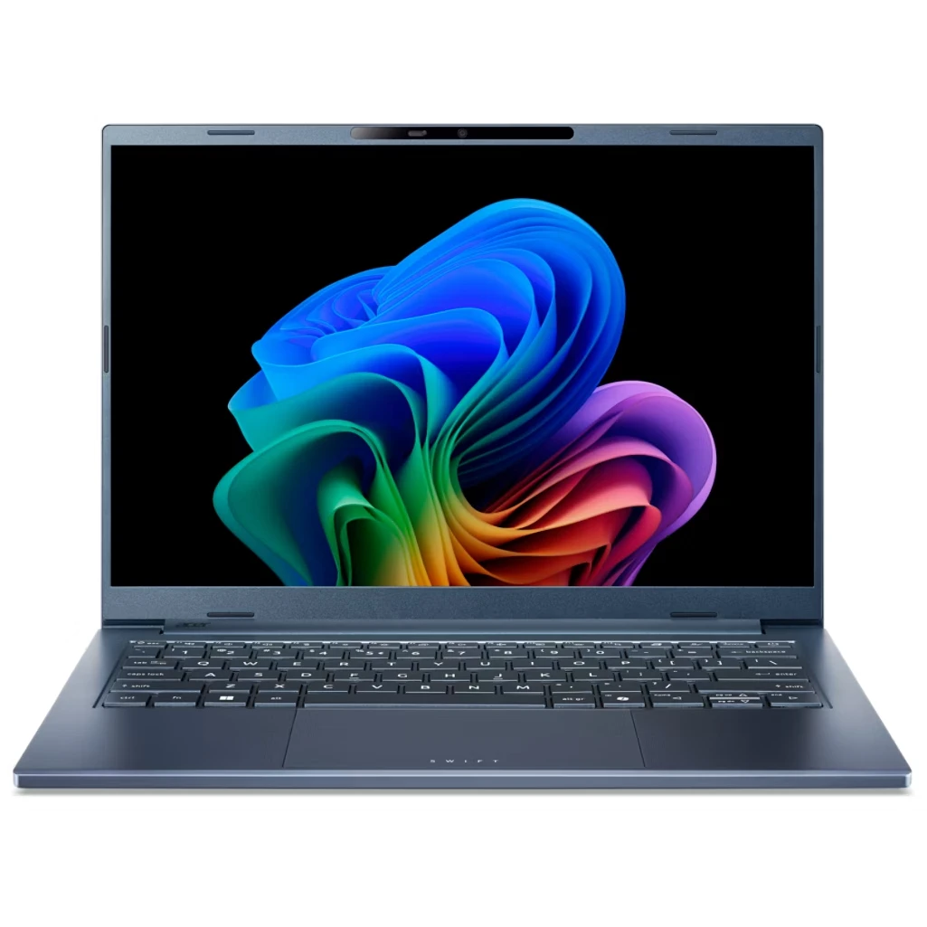 Ноутбук Acer Swift Go 14 AI SFG14-75-77RL (NX.JNBCD.008) Intel Core Ultra 7 256V/16Gb/SSD1Tb/14"/OLED/WUXGA/1920x1200/60Hz/NoOS/Blue