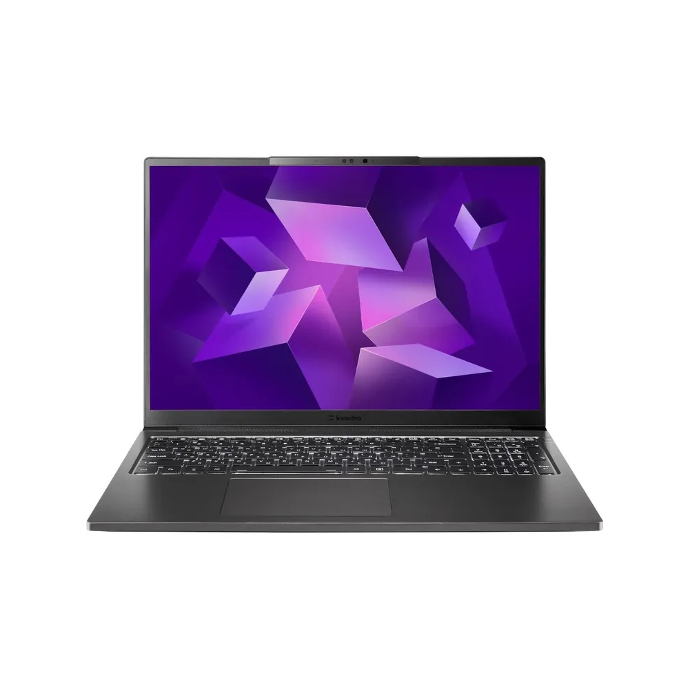 Ноутбук Kvadra Nau LP16 (Y22L01CAS122R_CC5A28) Core Ultra 7 155U 16Gb SSD512Gb 16" IPS HD+ 4G без ОС graphite WiFi BT Cam