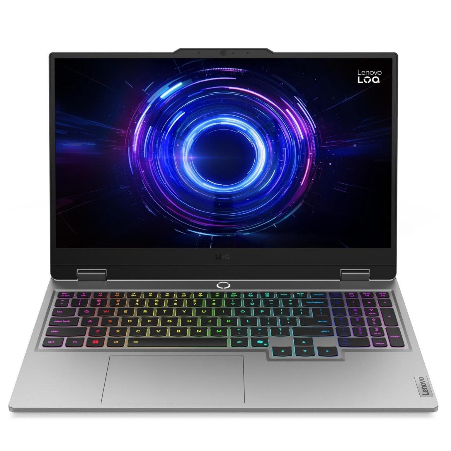 Ноутбук Lenovo LOQ 15IRX10 (83JE002BRK) 15.6", IPS, Core i5 13450HX 2.4ГГц, 10 ядер, 16ГБ DDR5, 512ГБ SSD, nVidia GeForce RTX 5050 - 8 ГБ, без ОС