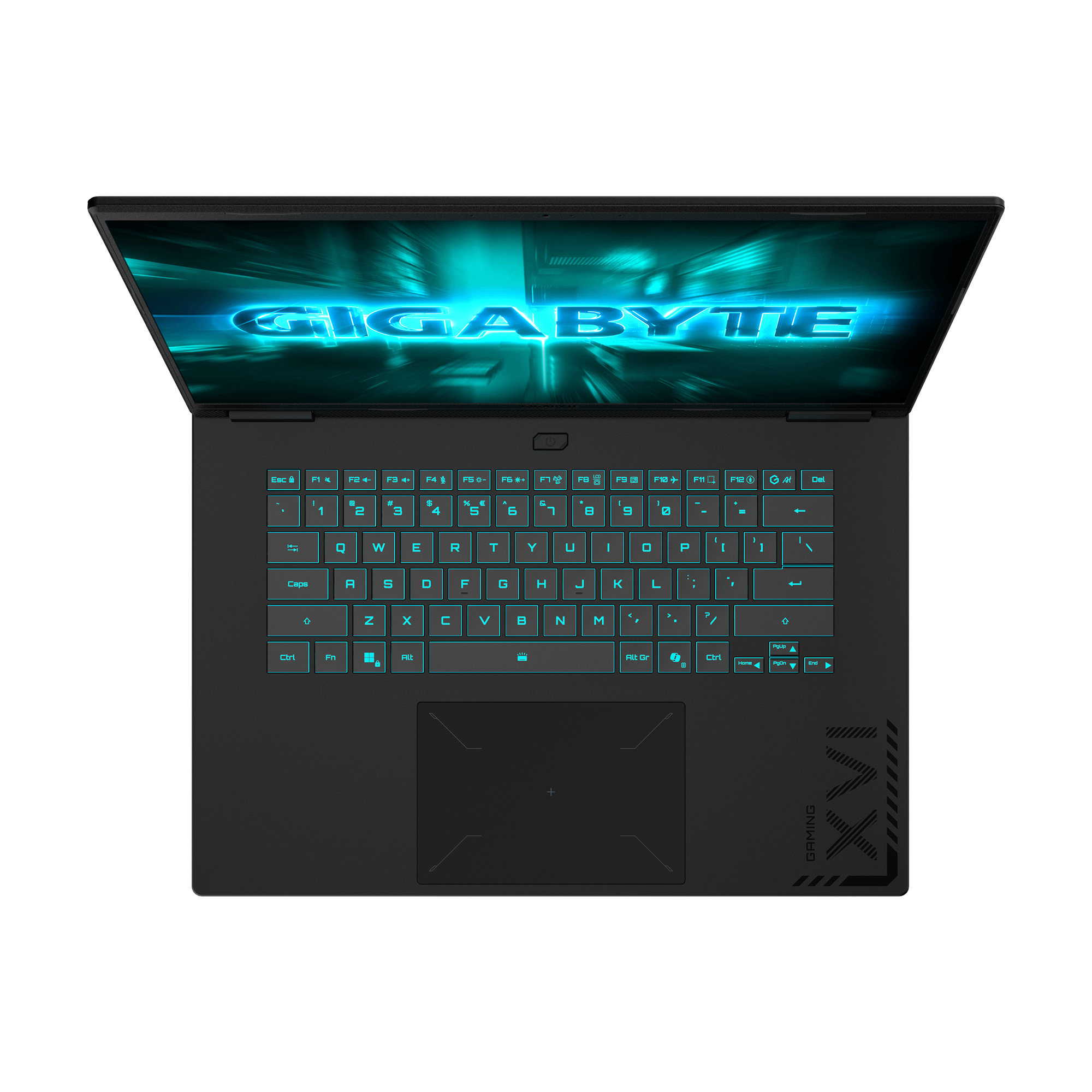 Ноутбук Gigabyte Gaming A16 GA63H (3THK3KZ893SD) AMD Ryzen AI 7 260/16Gb/SSD512Gb/16"/IPS/WUXGA/1920x1200/165Hz/RTX5050 8Gb/NoOS/Black