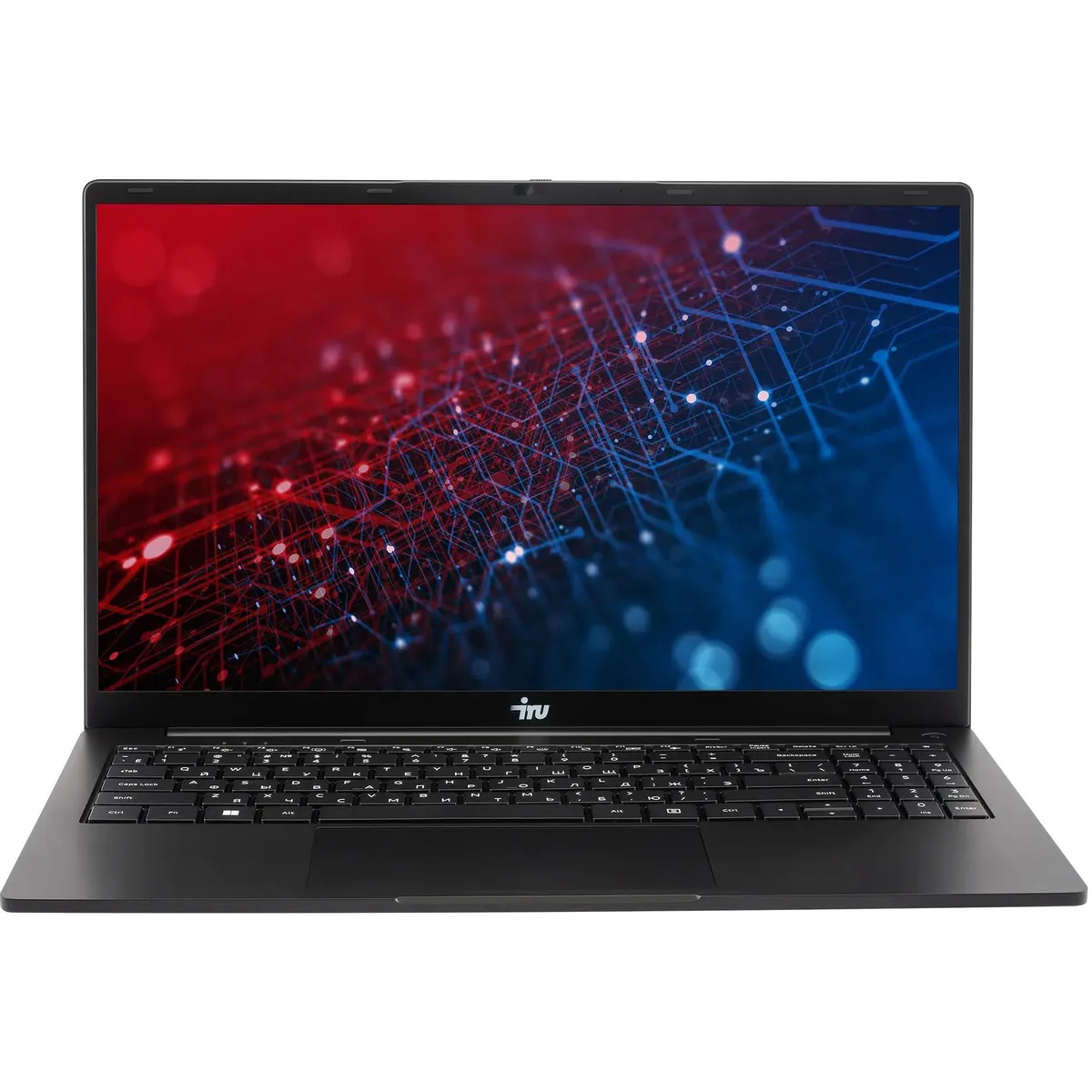 Ноутбук IRU Strato 15ALID5 (2148031) Core i5 13420H 16Gb SSD512Gb Intel UHD Graphics 15.6" IPS FHD (1920x1080) FreeDOS black WiFi BT Cam 6000mAh