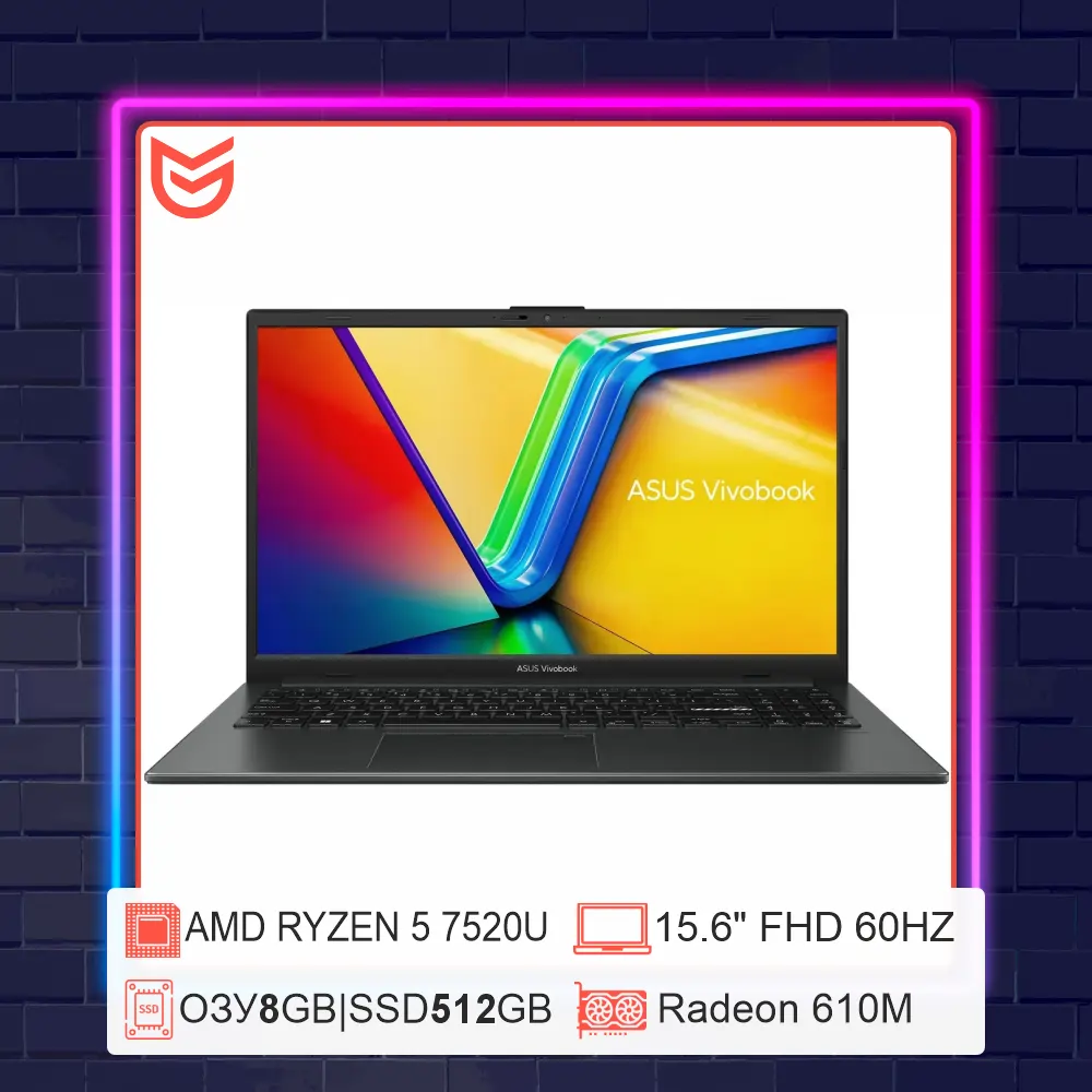 15.6" Ноутбук Asus Vivobook Go E1504FA-BQ090 (90NB0ZR2-M00L10)