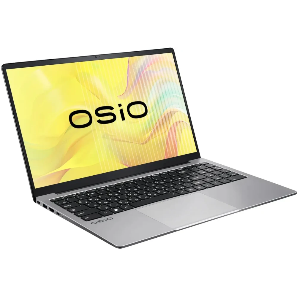 Ноутбук Osio FocusLine F150i-032 Core i5 1235U 16Gb SSD512Gb Intel UHD Graphics 15" IPS FHD (1920x1080) без ОС grey WiFi BT Cam 6000mAh