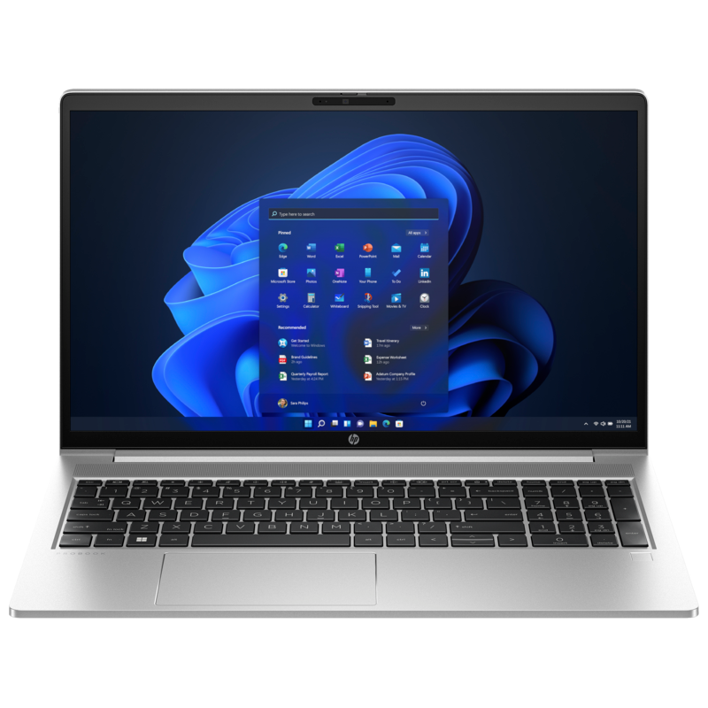 Ноутбук HP ProBook 450 G10 (967U2ET#BH5) Core i5-1335U 15.6" FHD AG UWVA 8GB (1x8GB) DDR4 3200 512GB SSD, 1,8kg, Silver, Dos, KB Eng/Rus