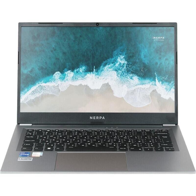 Ноутбук NERPA Caspica I552-14CE165202G-Win11Pro 14" IPS/1920x1080/Intel Core i5-1235U (1.3GHz)/16GB/512GB NVMe SSD/Iris Xe/WiFi+BT/50WHr