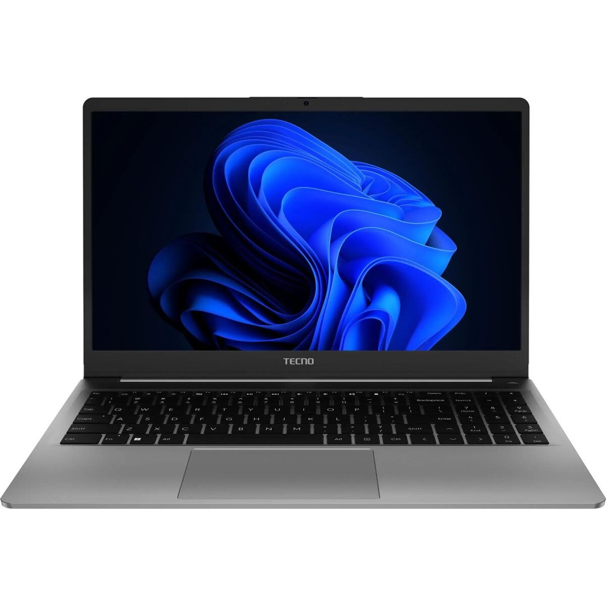 Ноутбук Tecno MegaBook K15SDA (71005000256) Ryzen 5 7430U 16Gb SSD1Tb AMD Radeon Graphics 15.6" IPS FHD (1920x1080) Win11Home grey WiFi BT