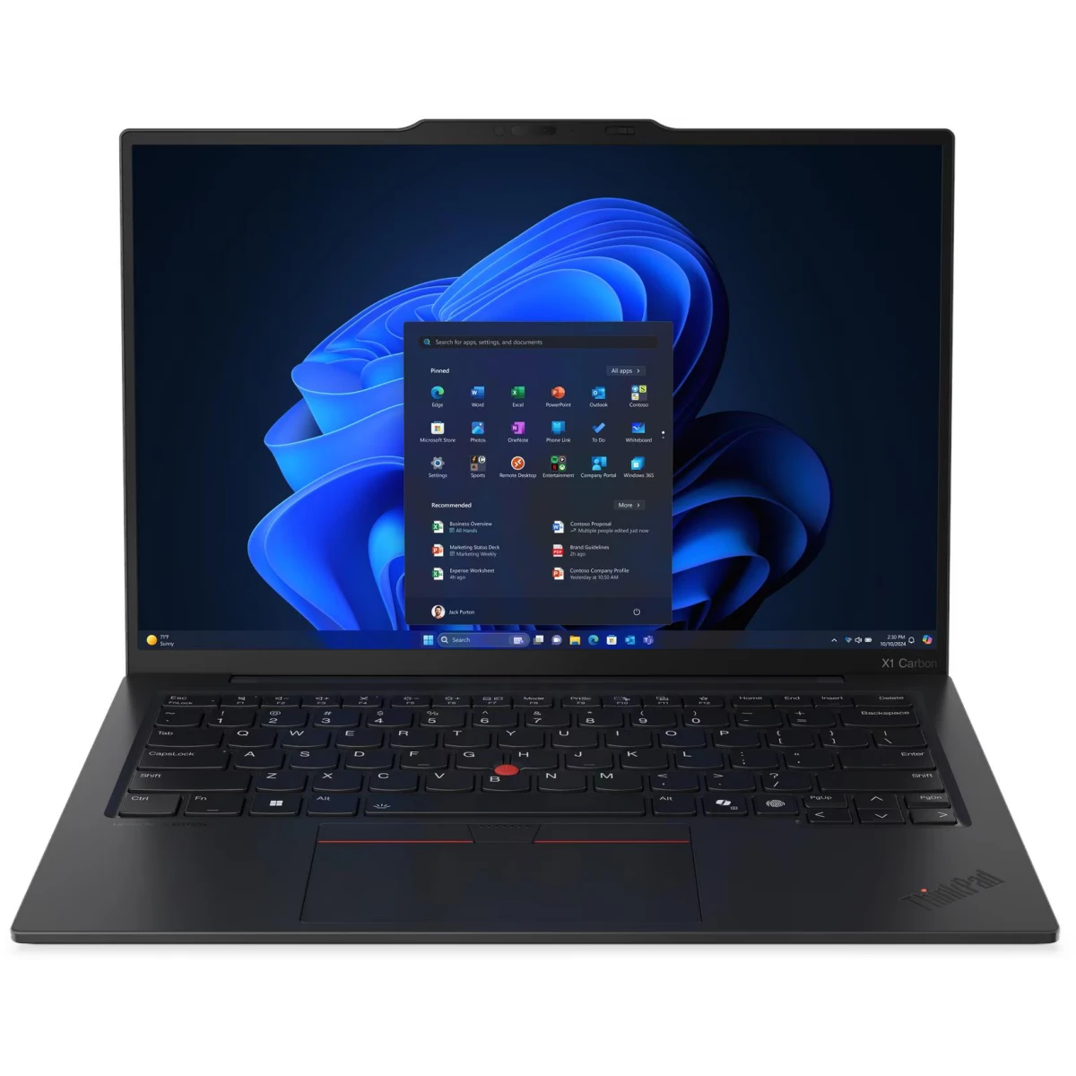 Ноутбук LENOVO ThinkPad X1 Carbon Gen 13 Aura Edition (21NX0071FW) 14" IPS WUXGA/Core Ultra 7 255U/32Gb/1Tb SSD/W11Pro/black