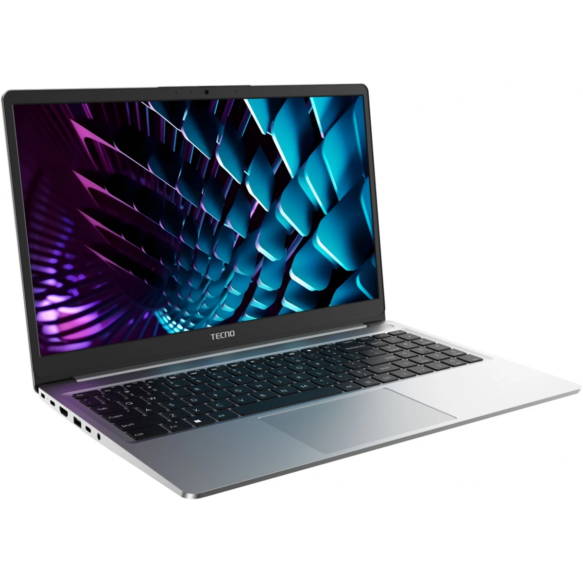 Ноутбук Tecno MegaBook K15SDA (71005000619-Win11H) Ryzen 5 7430U 8Gb SSD512Gb AMD Radeon Graphics 15.6" IPS FHD (1920x1080) grey WiFi BT Cam 6060mAh