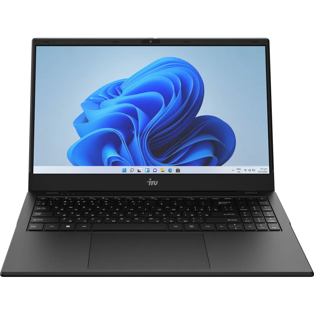 Ноутбук IRU Planio 15ING (2058911) N100 8Gb SSD256Gb Intel Iris Xe graphics 15.6" IPS FHD (1920x1080) Free DOS black 6000mAh