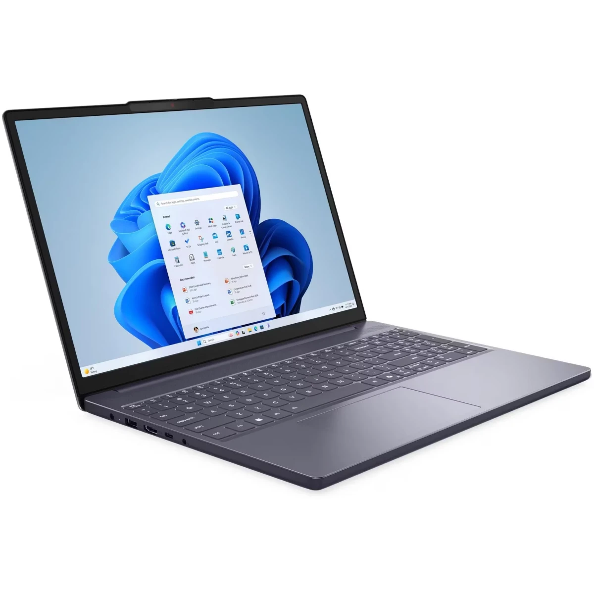 Ноутбук LENOVO IdeaPad Slim 3 15ARP10 (83K700GPFE) 15.3" IPS WUXGA серый (AMD Ryzen 7 7735HS/16Gb/512Gb SSD/VGA int/noOS)