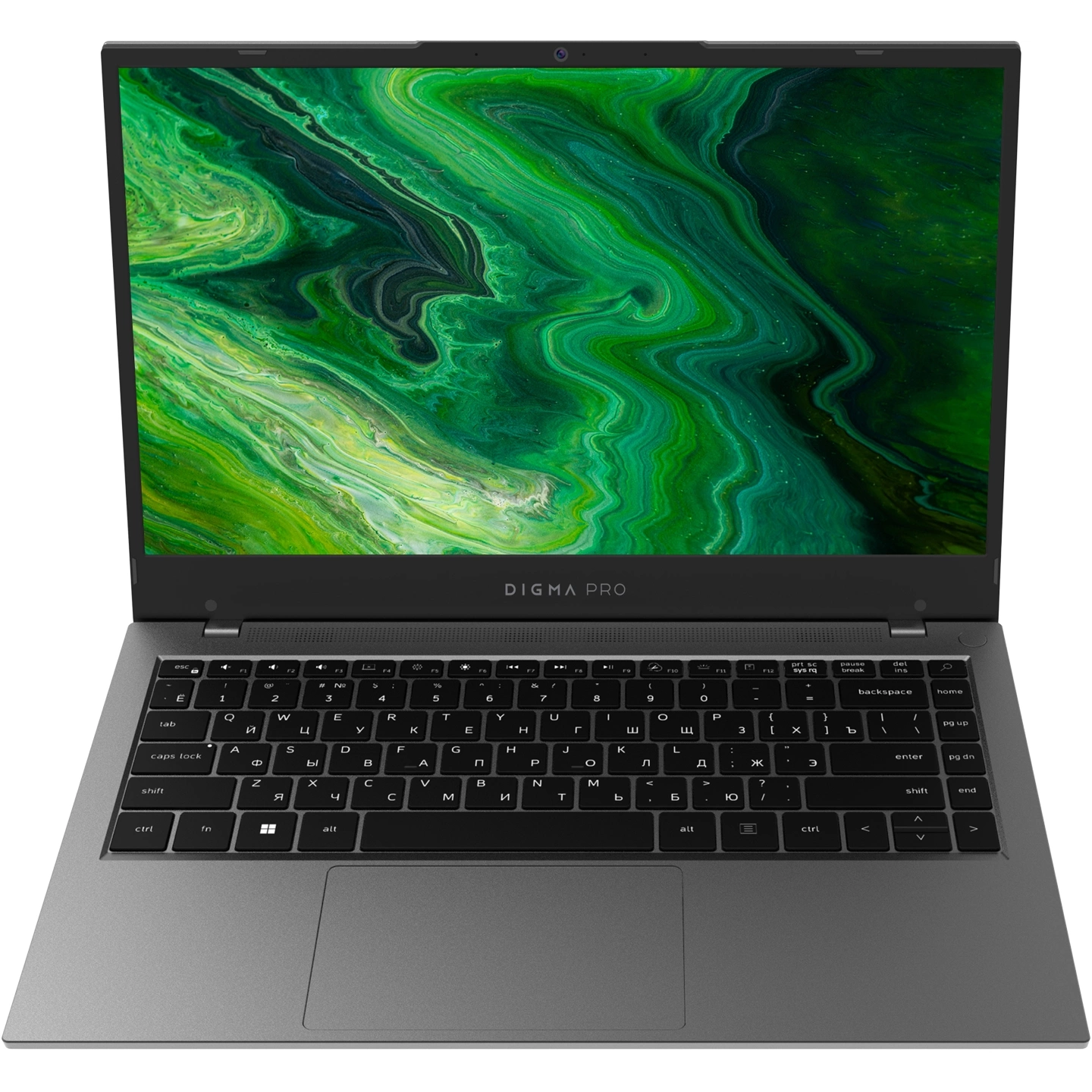 Ноутбук Digma Pro Fortis M DN14P5-ADXW03 Core i5 1235U 16Gb SSD512Gb Intel Iris Xe graphics 14.1" IPS FHD (1920x1080) Wind 11 Pro grey WiFi BT Cam