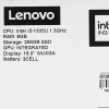 16" Ноутбук Lenovo IdeaPad Slim 3 16IRU8 серый