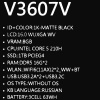 16" Ноутбук ASUS V16 V3607VP-RP032 черный