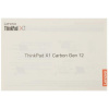 14" Ноутбук Lenovo ThinkBook X1 Carbon Gen 12 черный